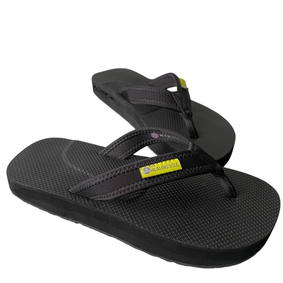 THE HEALING SOLE Palmer flip flop Sandal Size W7.5 Plantar Fasciitis Comfort - Picture 1 of 8